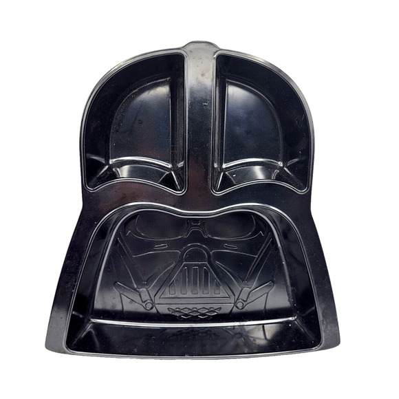 Star Wars Darth Vader Helmet Chip Dip Serving Tray Zak Designs 12" - Picture 1 of 8